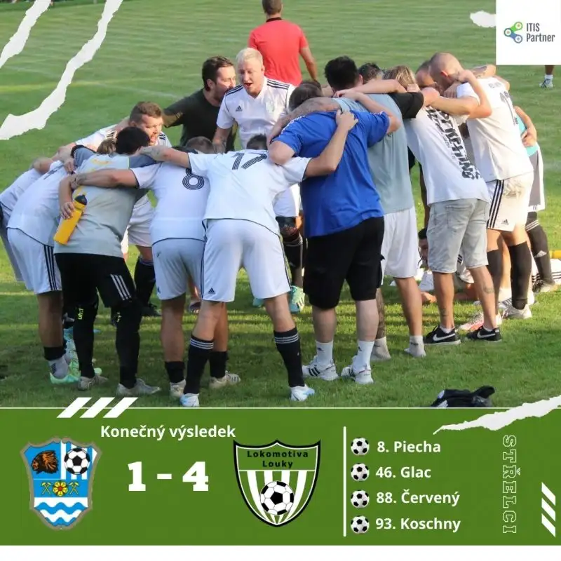 MFK Havířov B : TJ Lokomotiva Louky 1:4 (1:1)