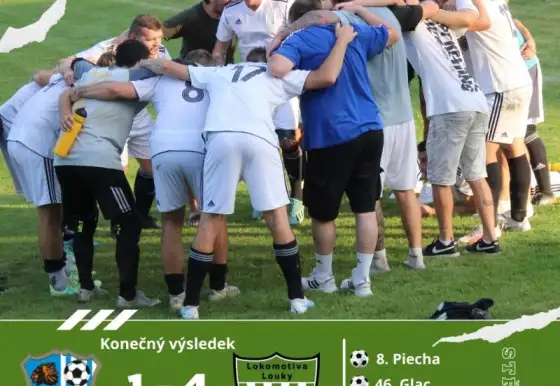 MFK Havířov B : TJ Lokomotiva Louky 1:4 (1:1)