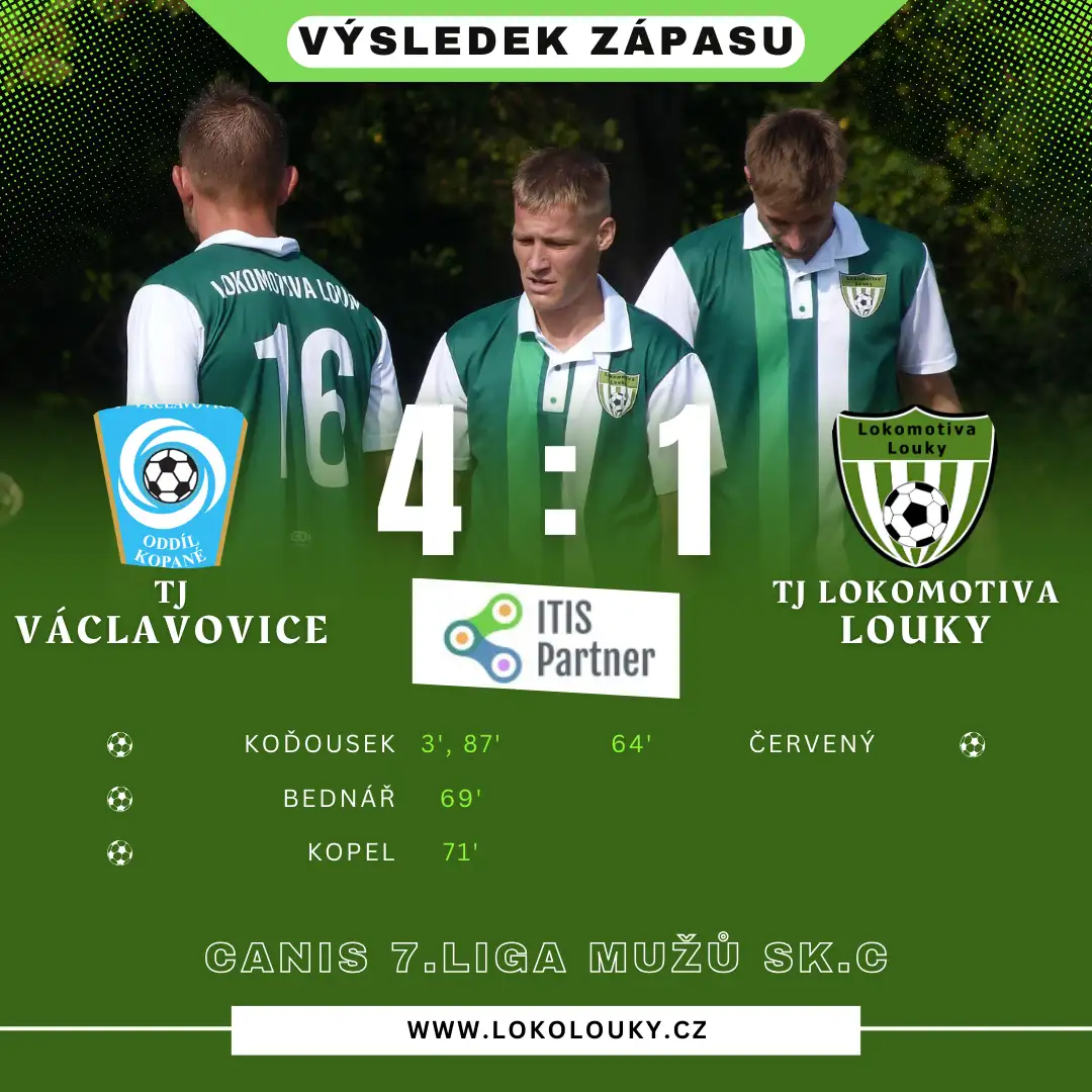 Ani výborný výkon ve druhé půli k bodům nestačil, Václavovice potvrdily roli favorita a doma zůstávají stále stoprocentní!