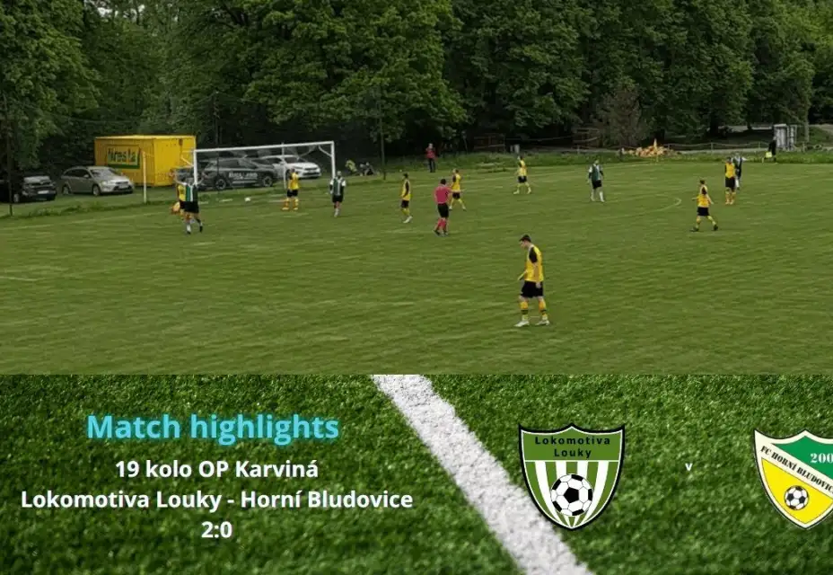 TJ Lokomotiva Louky - FC Horní Bludovice 2:0