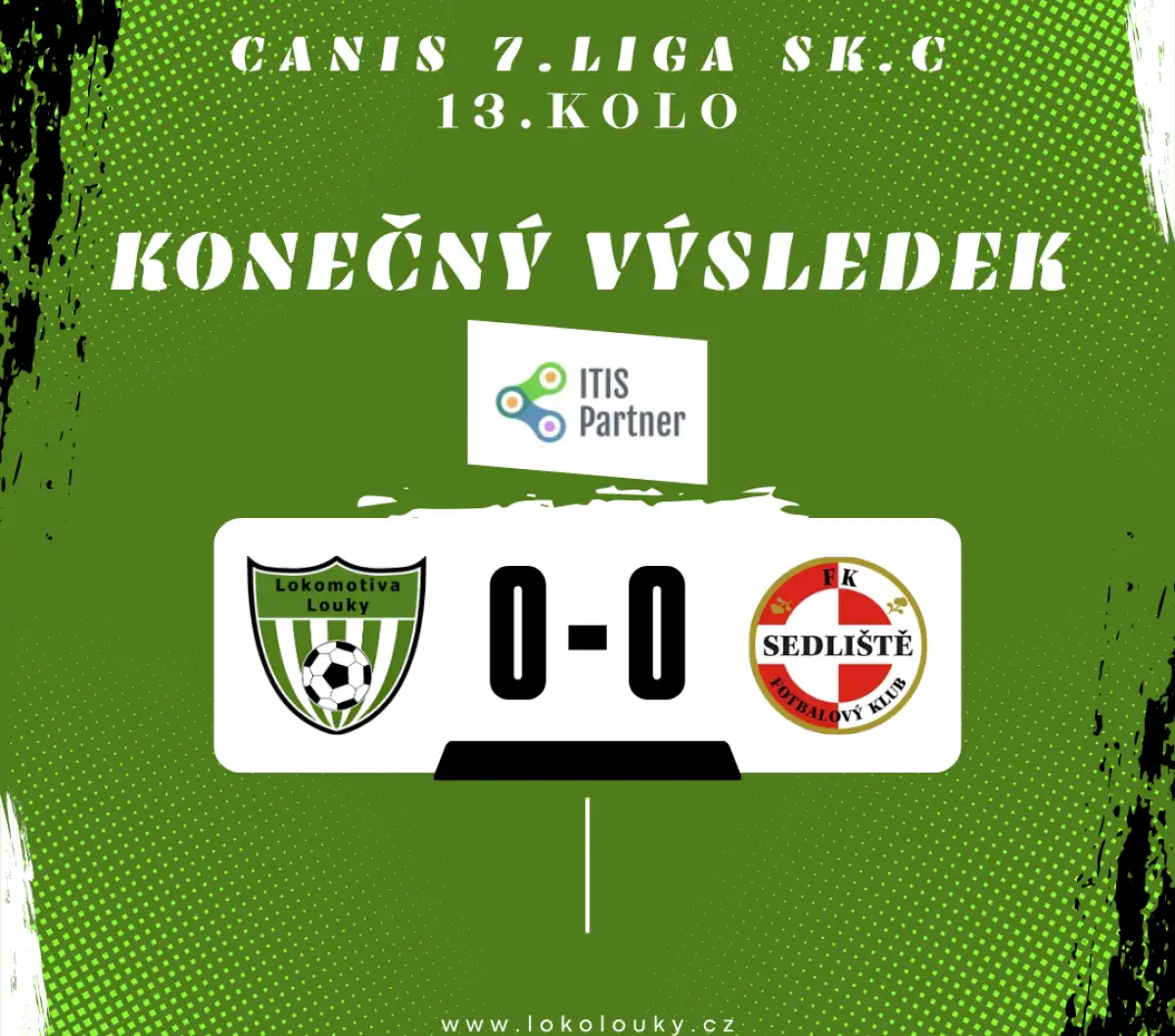 Domácí duel 13.kola proti týmu FK Sedliště branku nepřinesl a tak se body po remíze 0:0 dělily!