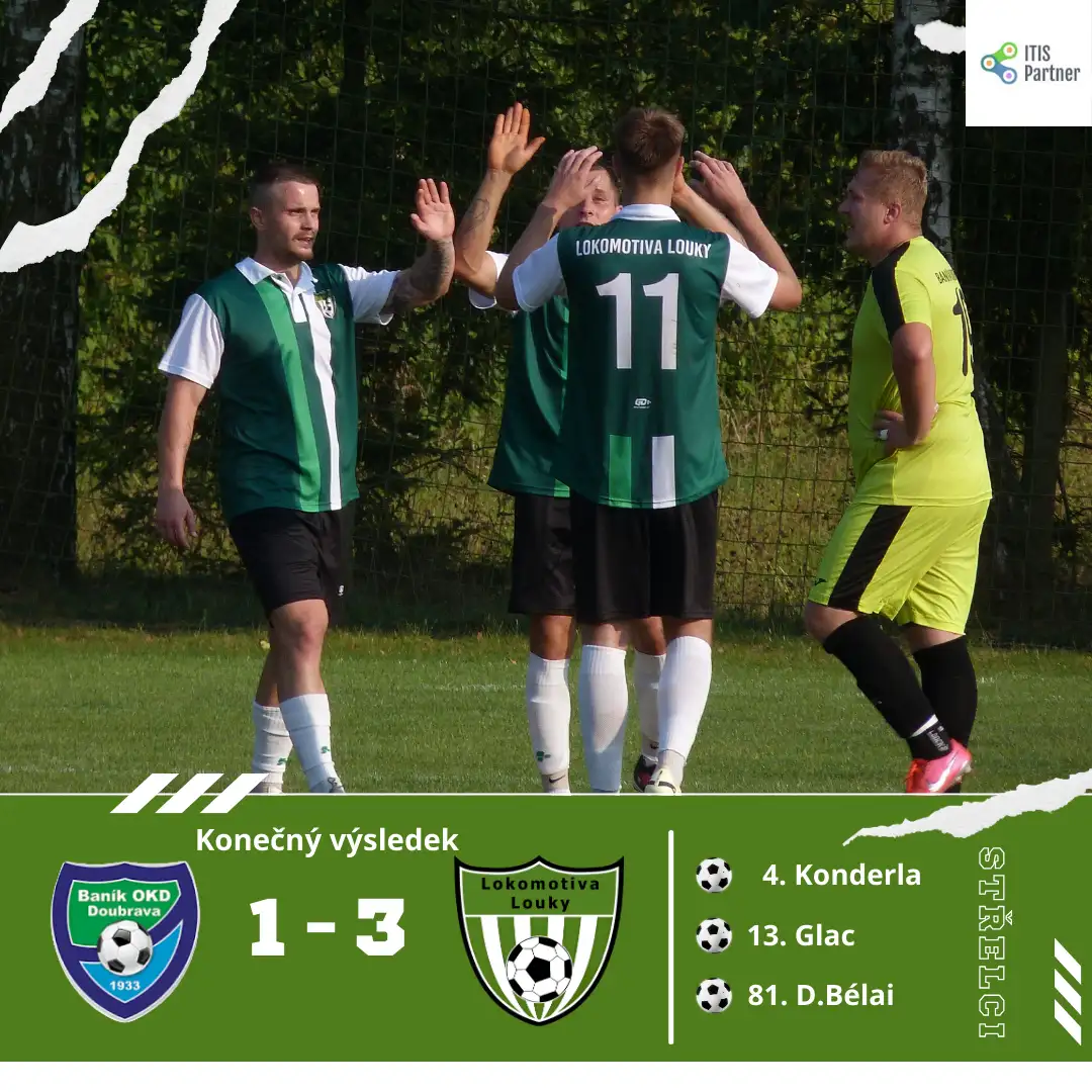 16.kolo OP / Baník Doubrava - TJ Lokomotiva Louky 1:3 (0:2)