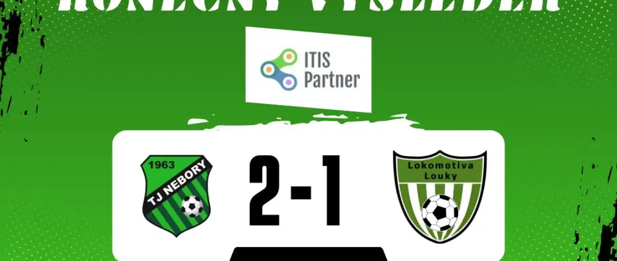 Vyrovnaný duel rozhodly 5 min. před koncem zápasu domácí Nebory a získaly tak první jarní výhru.