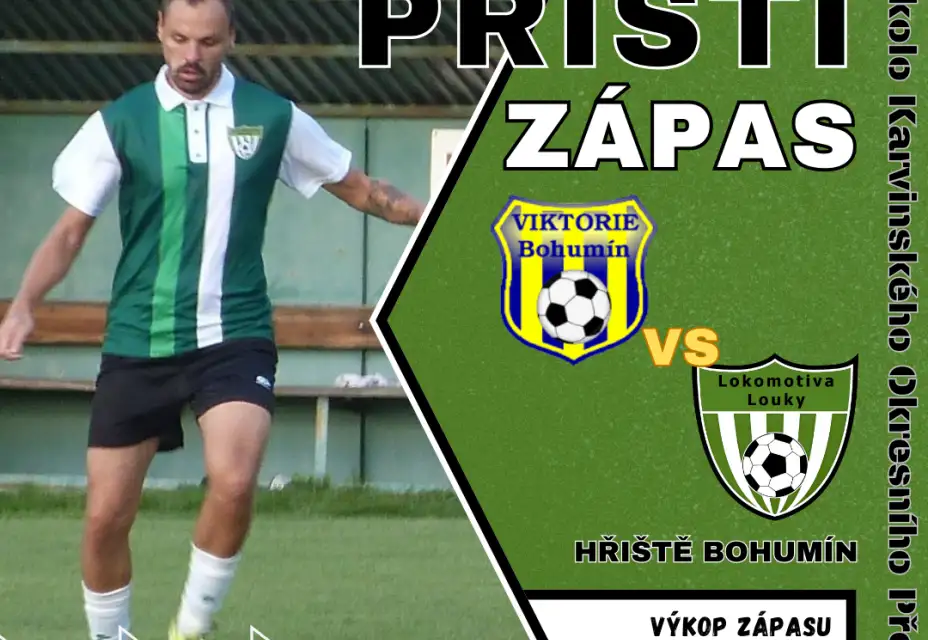 V sobotu zajíždíme k předposlednímu zápasu sezóny na půdu Viktorie Bohumín!