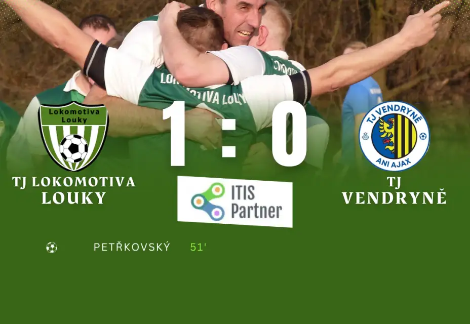 CANIS 7.liga sk.C / TJ Loko Louky - TJ Vendryně 1:0 (0:0)