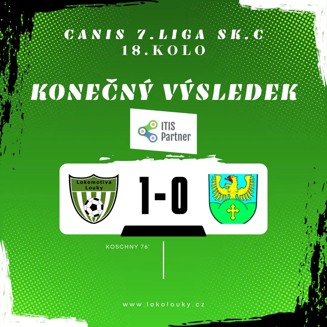 Vyrovnaný, tvrdý a bojovný duel rozhodl jedinou trefou v utkání Koschny a Loučani berou poprvé v jarní části na domácí půdě všechny 3 body!