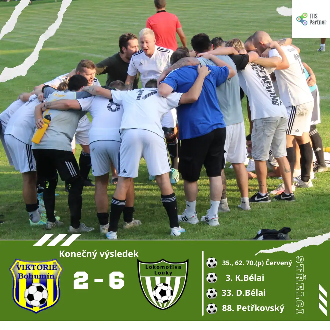 22.kolo OP / TJ Viktorie Bohumín - TJ Lokomotiva Louky 2:6 (0:3)