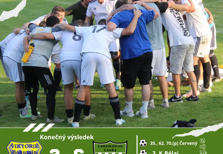 22.kolo OP / TJ Viktorie Bohumín - TJ Lokomotiva Louky 2:6 (0:3)